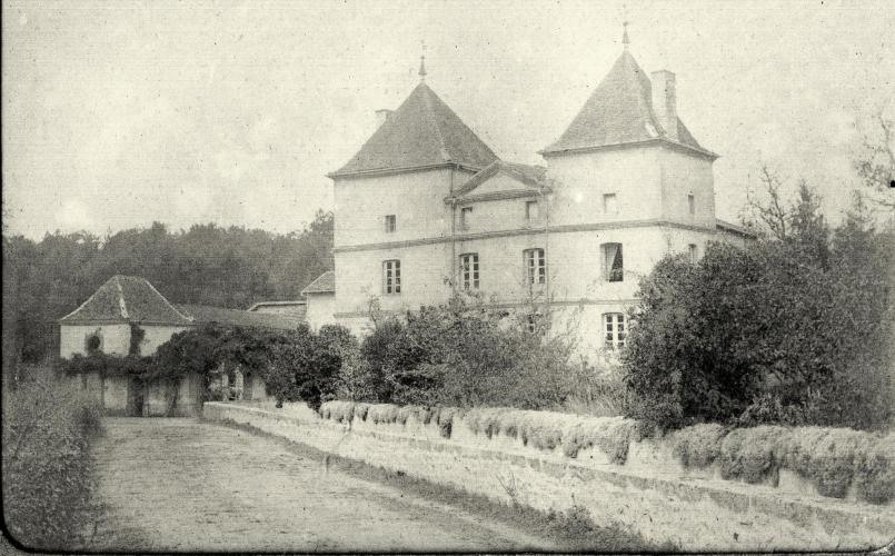 Château de Chatelus en 1898