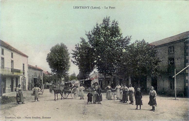Le Pont vers 1900